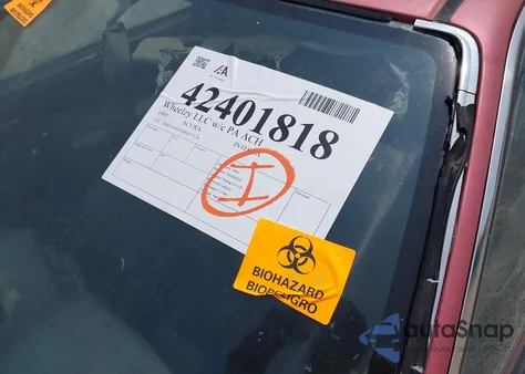 1991 Acura Integra Ls z USA, uszkodzony, nr VIN JH4DA945XMS057324